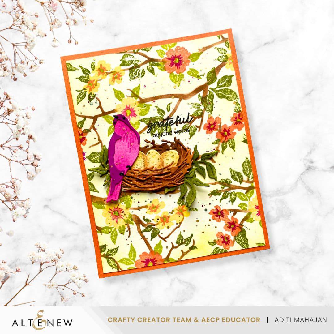 Craft Your Life Project Kit: Whispers in the Canopy Add-On Die Set