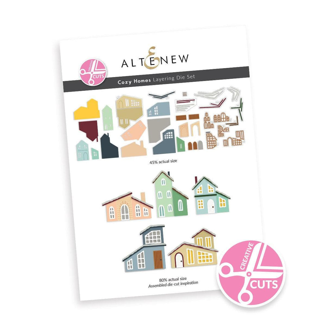 Creative Cuts: Cozy Homes Layering Die Set