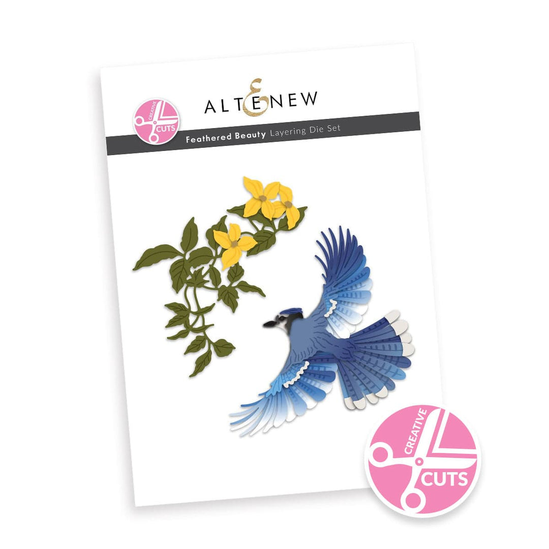 Creative Cuts: Feathered Beauty Layering Die Set