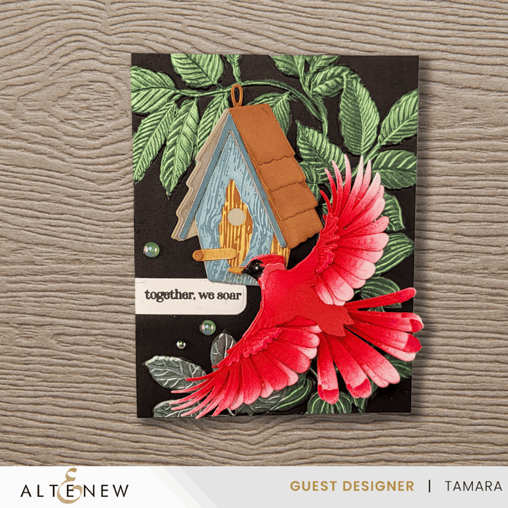 Creative Cuts: Feathered Beauty Layering Die Set
