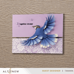 Creative Cuts: Feathered Beauty Layering Die Set