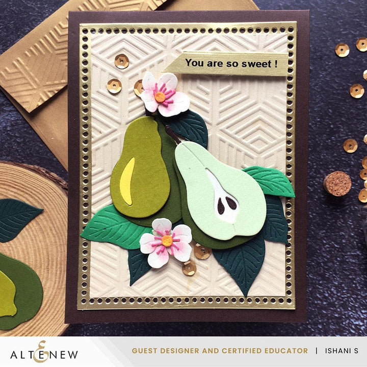 Creative Cuts: Fresh Pears Layering Die Set