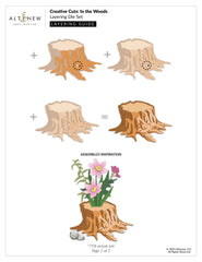Creative Cuts: In the Woods Layering Die Set