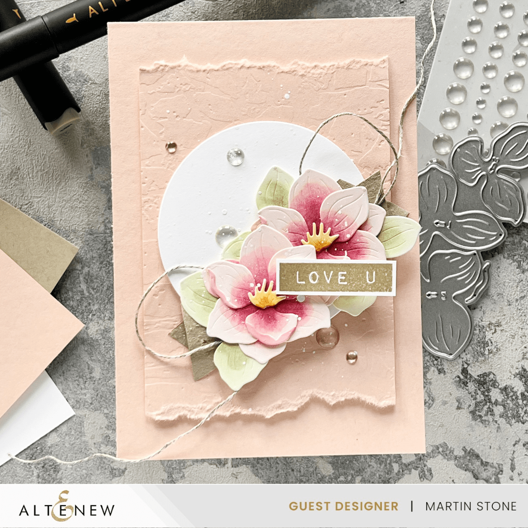 Delicate Magnolia Layering Die Set