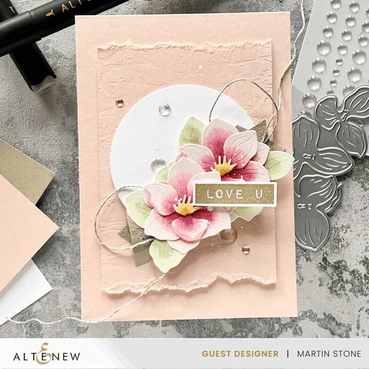 Delicate Magnolia Layering Die Set