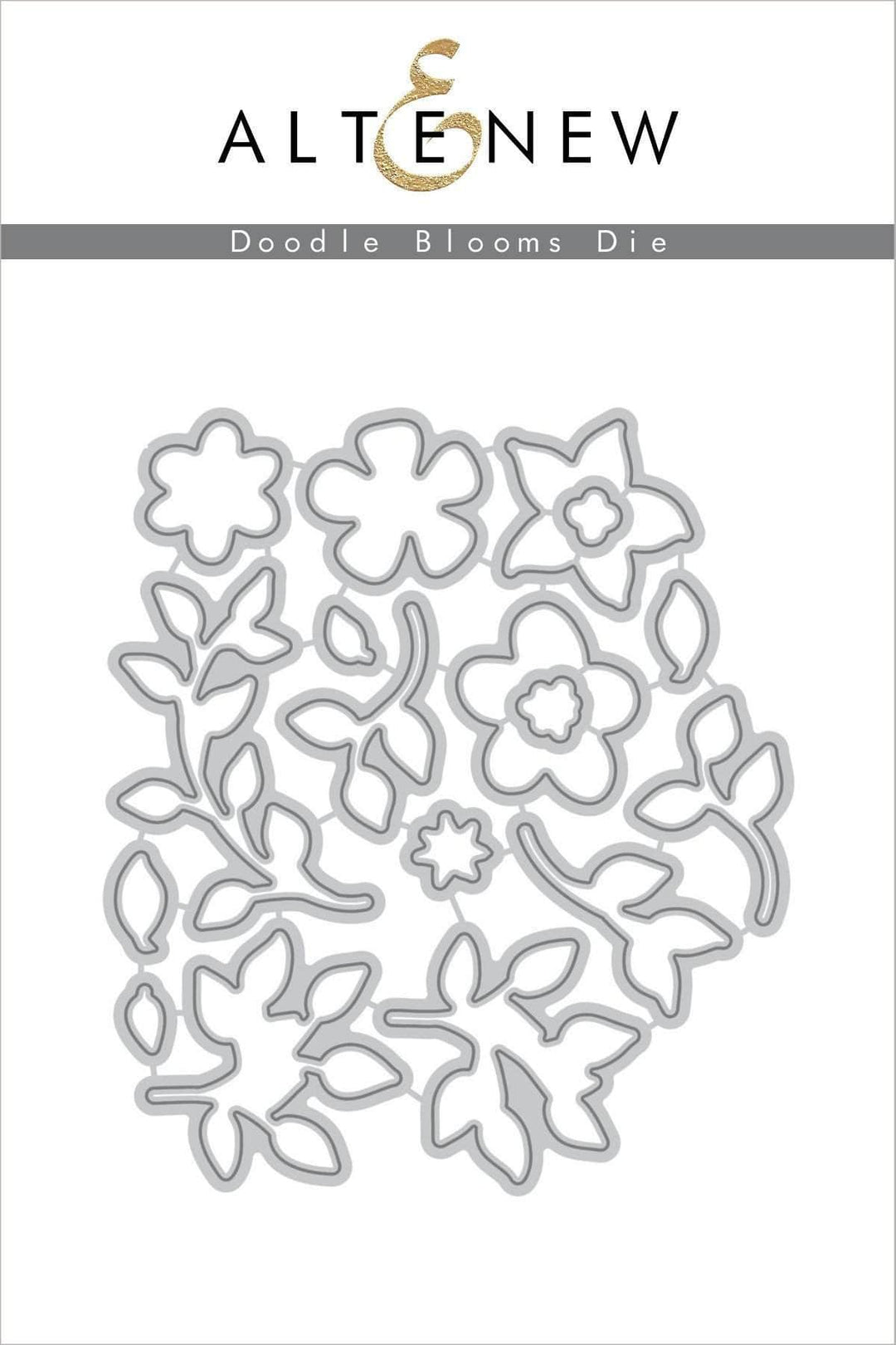 Part A-Glitz Art Craft Co.,LTD Dies Doodle Blooms Die Set
