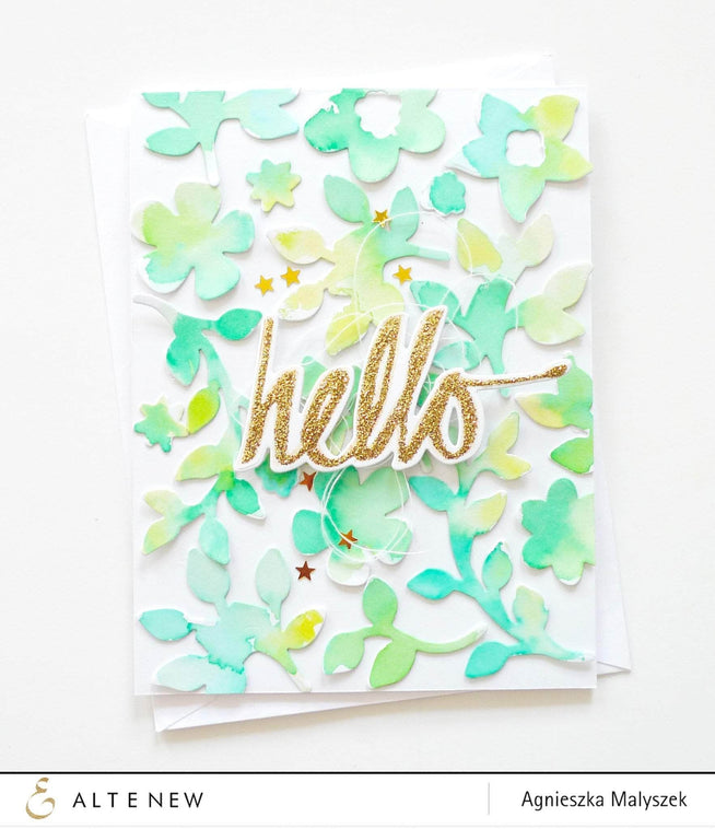 Part A-Glitz Art Craft Co.,LTD Dies Doodle Blooms Die Set