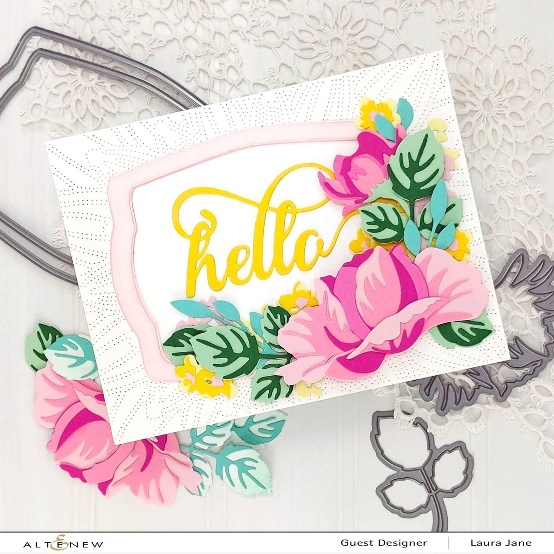 Part A-Glitz Art Craft Co.,LTD Dies Dotted Starburst Debossing Cover Die