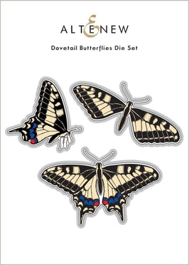 Part A-Glitz Art Craft Co.,LTD Dies Dovetail Butterflies Die Set