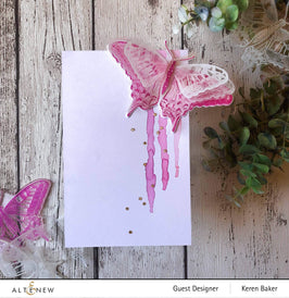 Part A-Glitz Art Craft Co.,LTD Dies Dovetail Butterflies Die Set