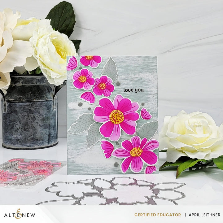Dynamic Duo: Floral Whimsy Add-on Die