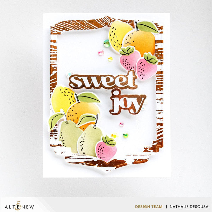 Dynamic Duo: Fruitful Fun Add-On Die Set