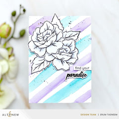 Part A-Glitz Art Craft Co.,LTD Dies Dynamic Duo: Paradise Flowers Add-On Die Set
