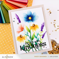 Part A-Glitz Art Craft Co.,LTD Dies Dynamic Duo: Wildflower Bouquet Add-On Die Set