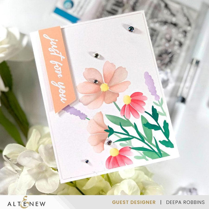 Part A-Glitz Art Craft Co.,LTD Dies Dynamic Duo: Wildflower Bouquet Add-On Die Set