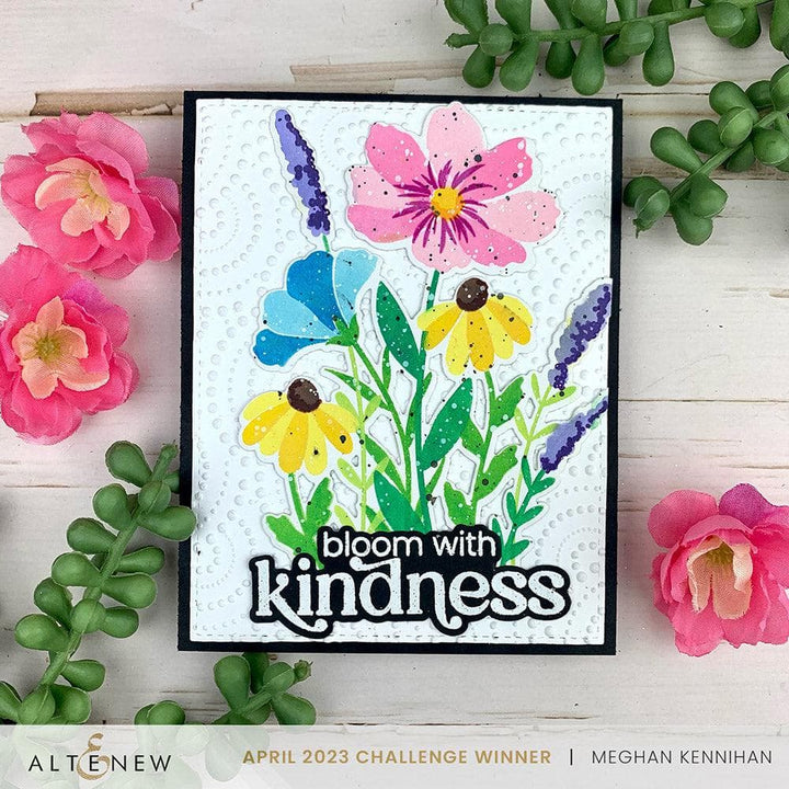 Part A-Glitz Art Craft Co.,LTD Dies Dynamic Duo: Wildflower Bouquet Add-On Die Set