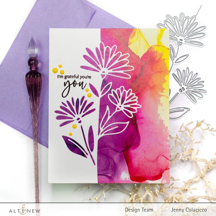 Part A-Glitz Art Craft Co.,LTD Dies Edged Wildflower Die