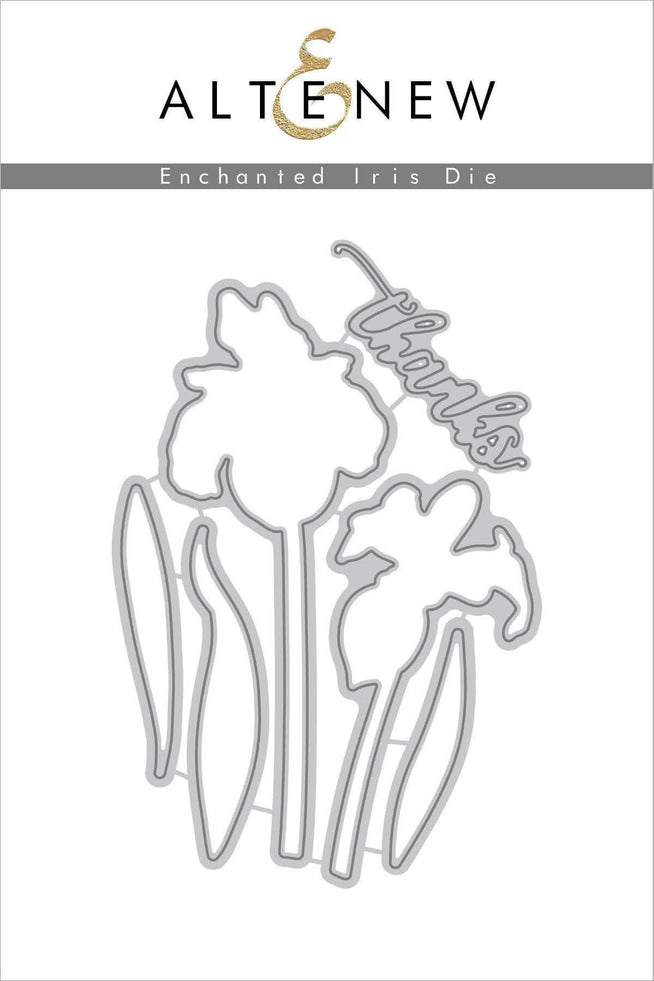Part A-Glitz Art Craft Co.,LTD Dies Enchanted Iris Die Set