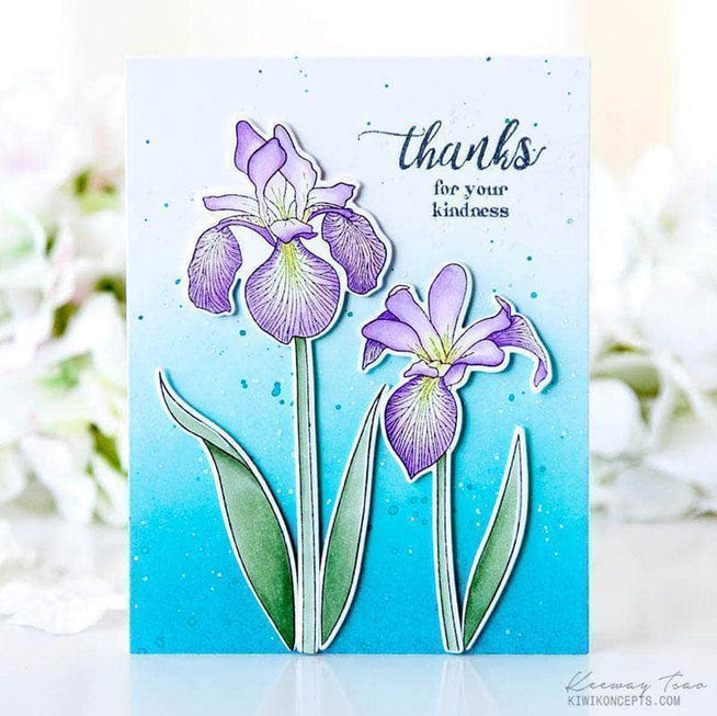 Part A-Glitz Art Craft Co.,LTD Dies Enchanted Iris Die Set