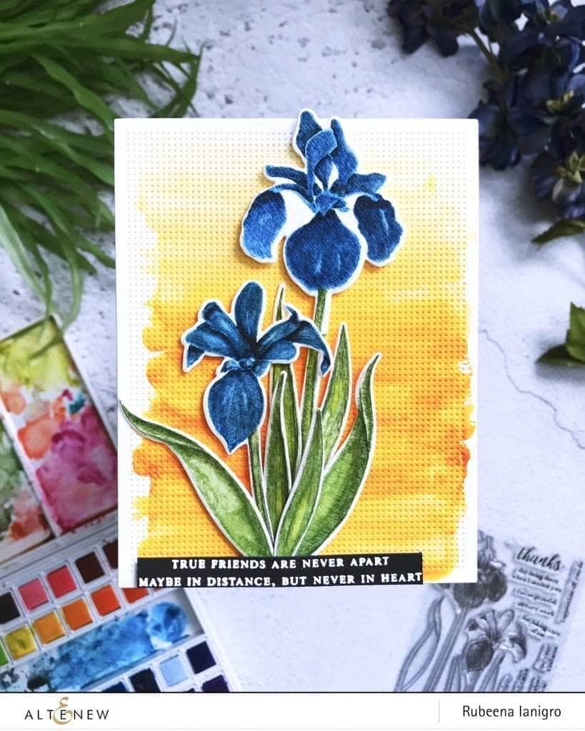 Part A-Glitz Art Craft Co.,LTD Dies Enchanted Iris Die Set