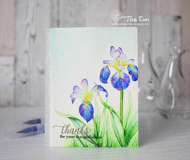 Part A-Glitz Art Craft Co.,LTD Dies Enchanted Iris Die Set