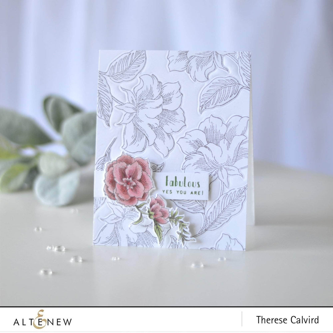 Part A-Glitz Art Craft Co.,LTD Dies Engraved Flowers Die Set