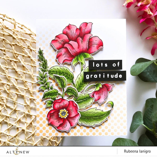 Part A-Glitz Art Craft Co.,LTD Dies Engraved Flowers Die Set