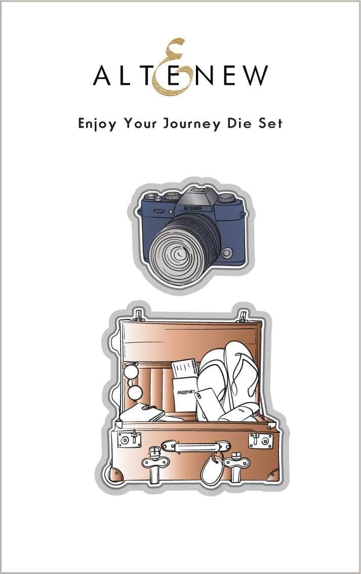 Part A-Glitz Art Craft Co.,LTD Dies Enjoy Your Journey Die Set
