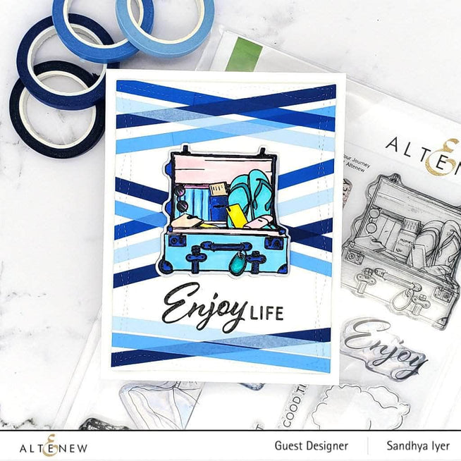Part A-Glitz Art Craft Co.,LTD Dies Enjoy Your Journey Die Set