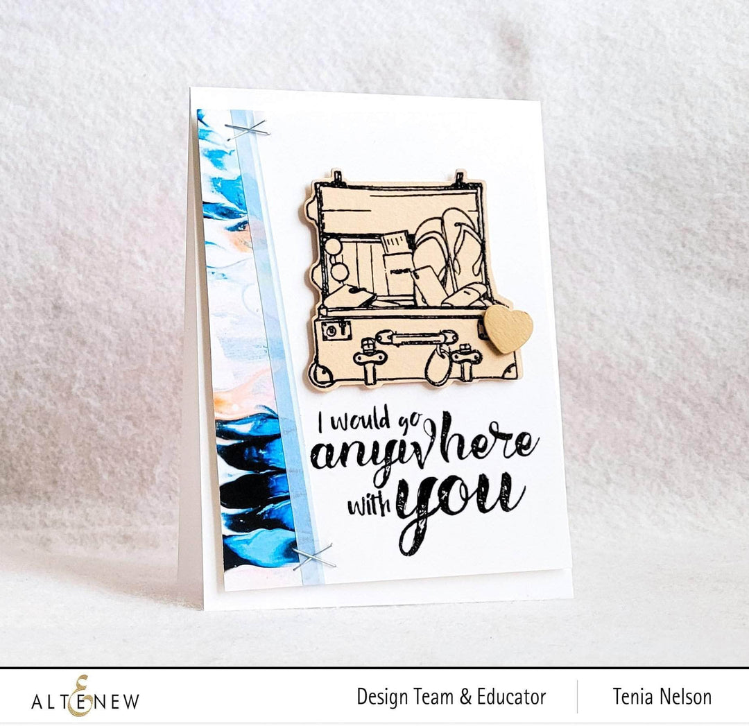 Part A-Glitz Art Craft Co.,LTD Dies Enjoy Your Journey Die Set