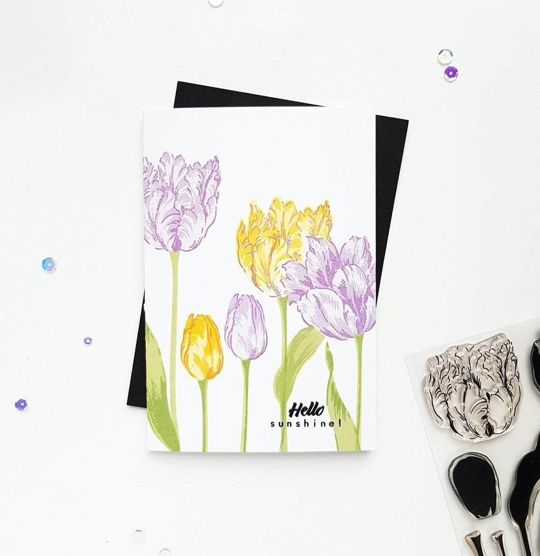 Part A-Glitz Art Craft Co.,LTD Dies Exotic Tulips Die Set