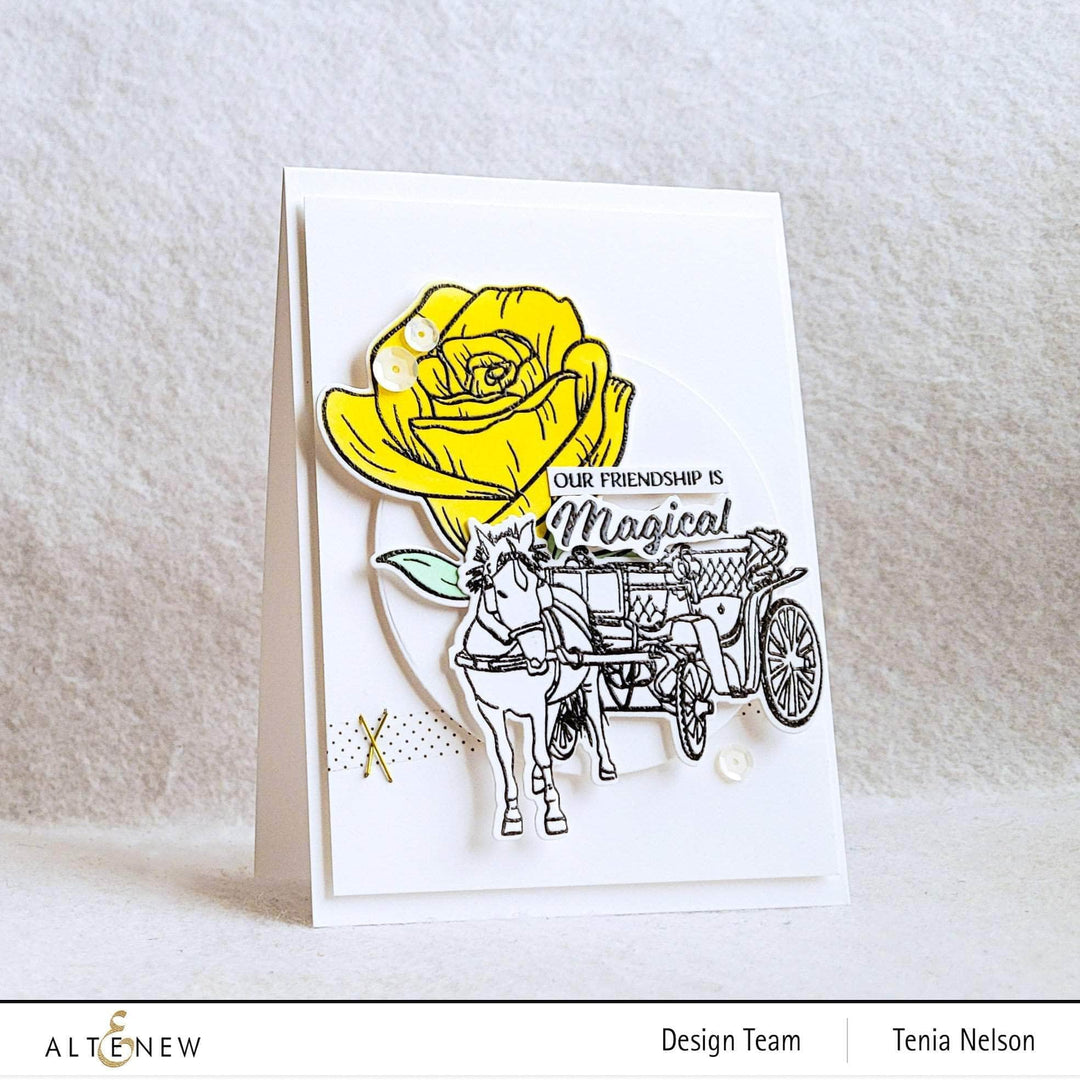 Part A-Glitz Art Craft Co.,LTD Dies Fairy Tale Rose Die Set