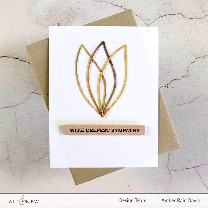 Part A-Glitz Art Craft Co.,LTD Dies Featured Sentiments Die Set