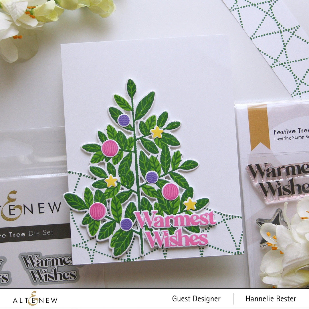 Part A-Glitz Art Craft Co.,LTD Dies Festive Tree Die Set