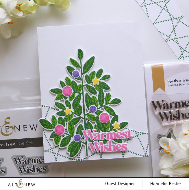 Part A-Glitz Art Craft Co.,LTD Dies Festive Tree Die Set