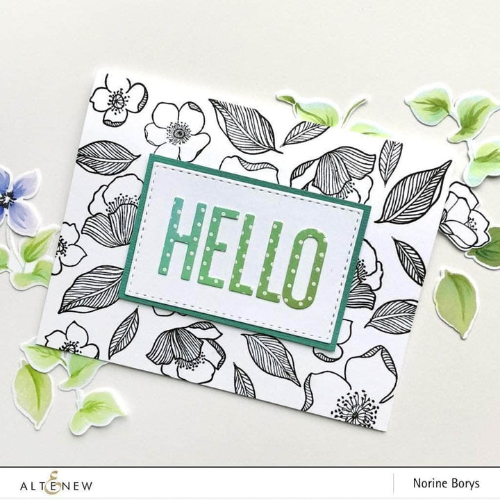 Part A-Glitz Art Craft Co.,LTD Dies Fine Alphabet Die Set