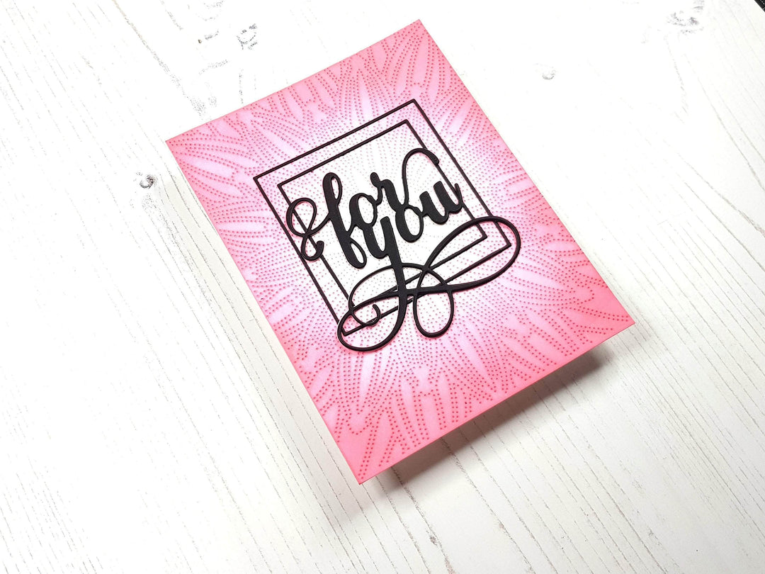 Part A-Glitz Art Craft Co.,LTD Dies Fine Frames Square Die Set