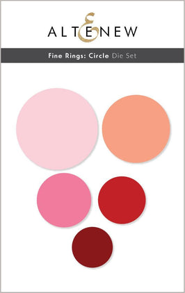 Part A-Glitz Art Craft Co.,LTD Dies Fine Rings: Circles Die Set