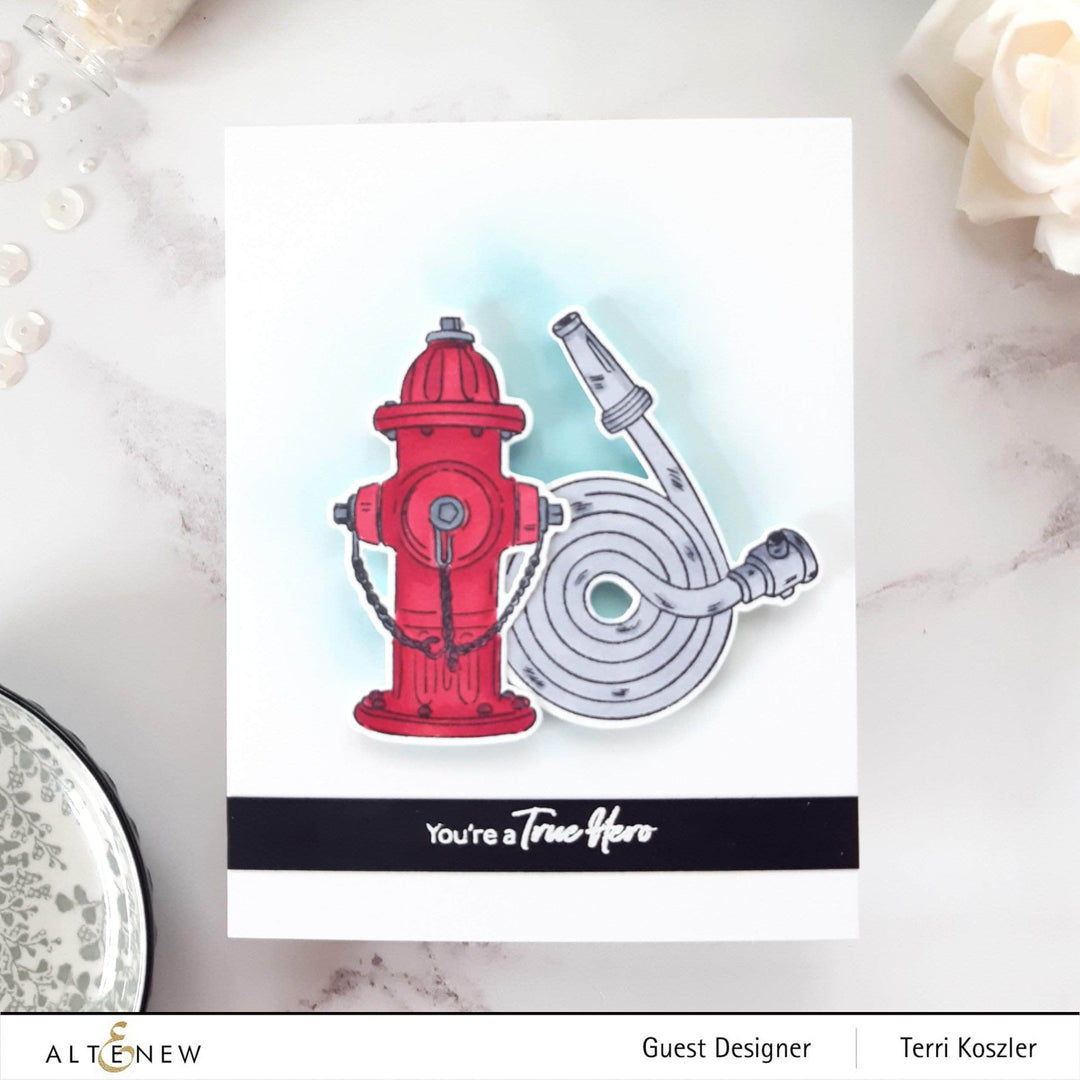 Part A-Glitz Art Craft Co.,LTD Dies Firefighter Heroes Die Set