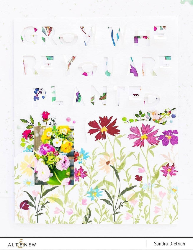 Part A-Glitz Art Craft Co.,LTD Dies Flat & Fold Alpha Die Set