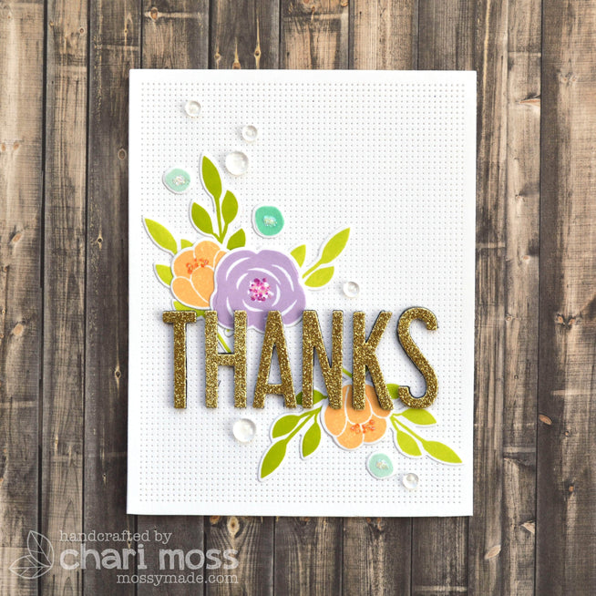Part A-Glitz Art Craft Co.,LTD Dies Floral Elements Die Set