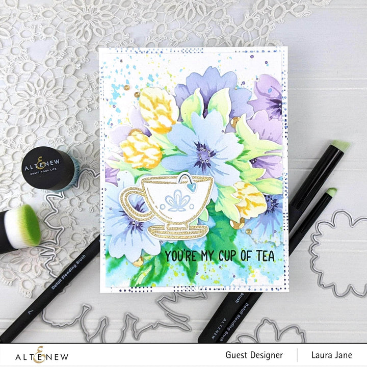 Part A-Glitz Art Craft Co.,LTD Dies Flower Bunch Die Set