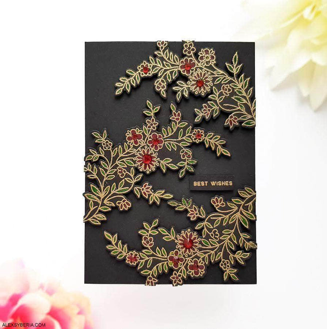 Part A-Glitz Art Craft Co.,LTD Dies Flower Vine Die Set