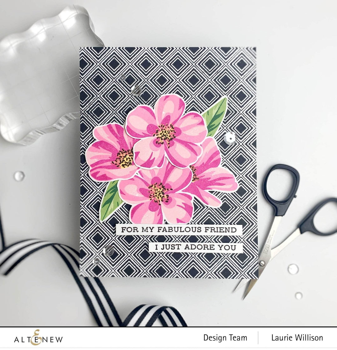 Part A-Glitz Art Craft Co.,LTD Dies Flowering Cistus Die Set