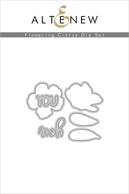Part A-Glitz Art Craft Co.,LTD Dies Flowering Cistus Die Set