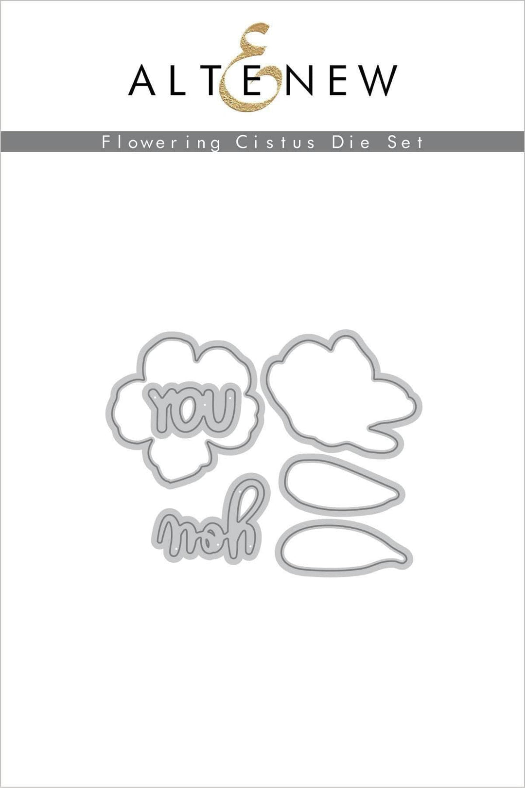 Part A-Glitz Art Craft Co.,LTD Dies Flowering Cistus Die Set