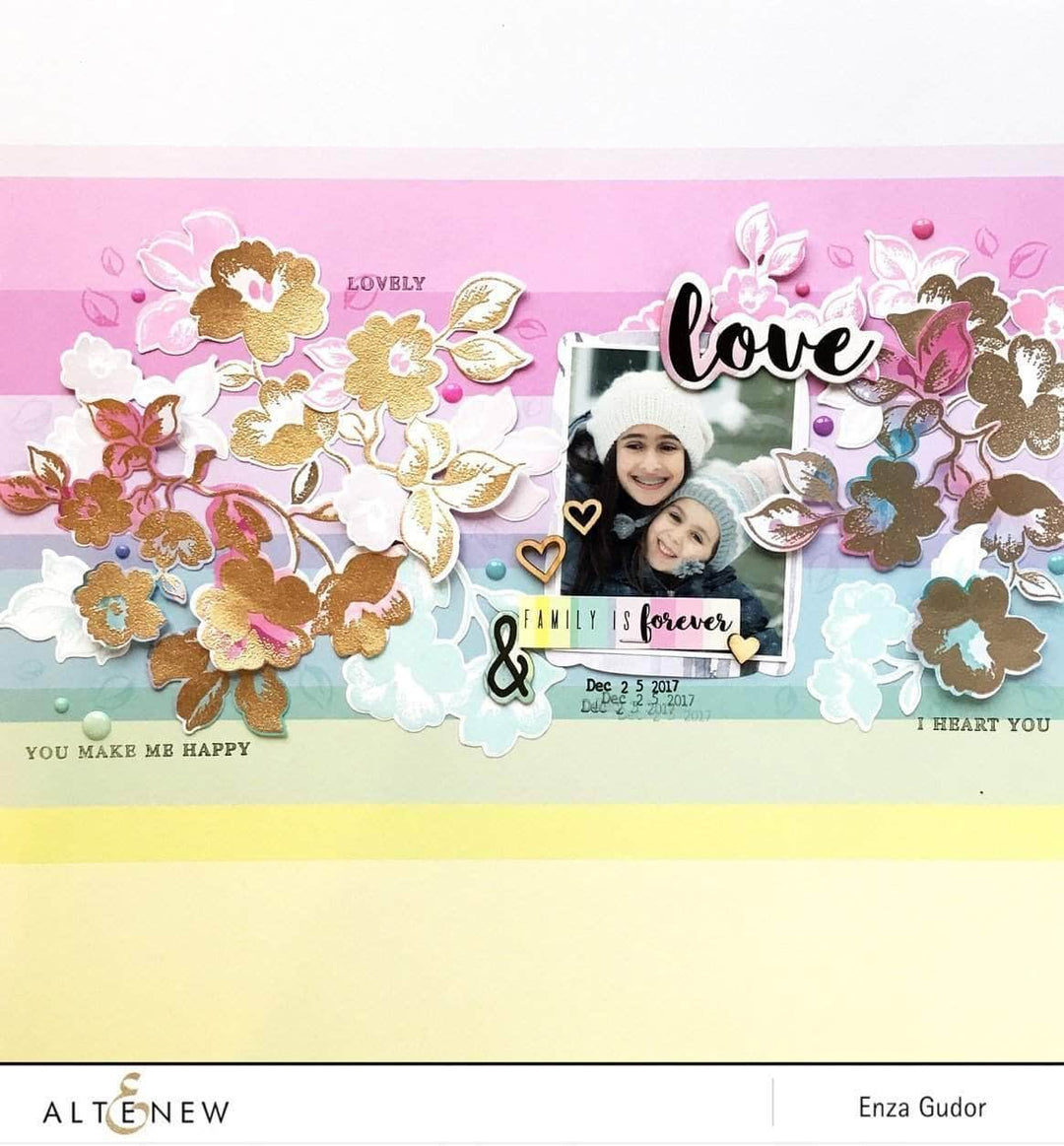 Part A-Glitz Art Craft Co.,LTD Dies Frosted Garden Die Set