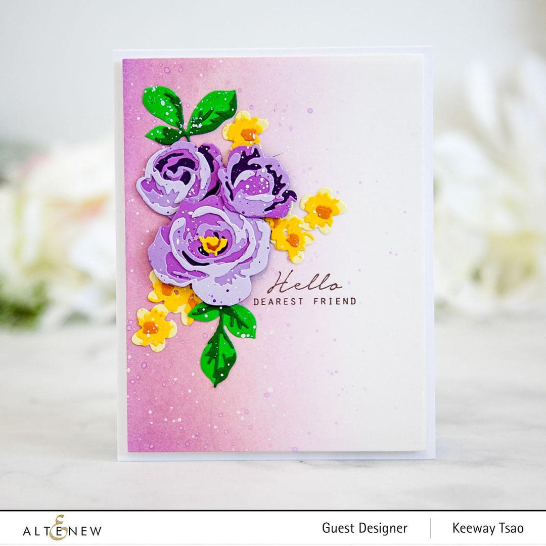 Part A-Glitz Art Craft Co.,LTD Dies Garden Picks 3D Die Set