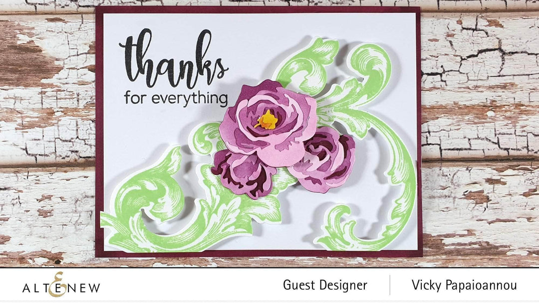 Part A-Glitz Art Craft Co.,LTD Dies Garden Picks 3D Die Set