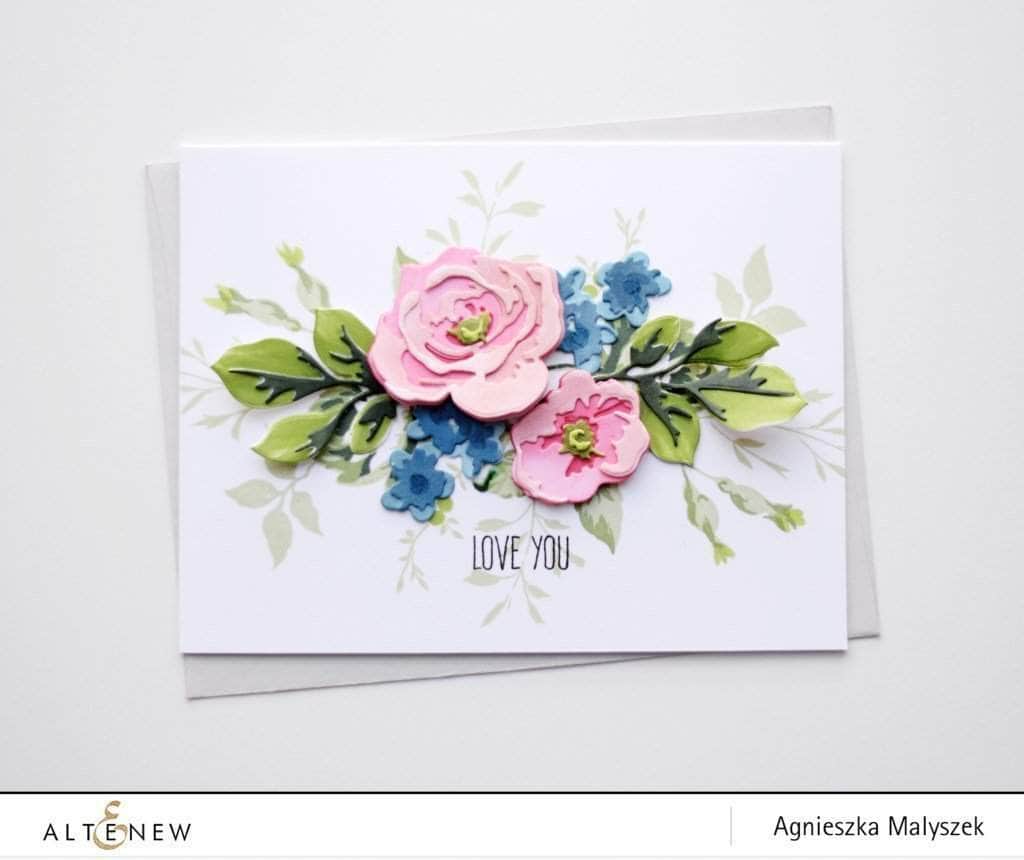 Part A-Glitz Art Craft Co.,LTD Dies Garden Picks 3D Die Set